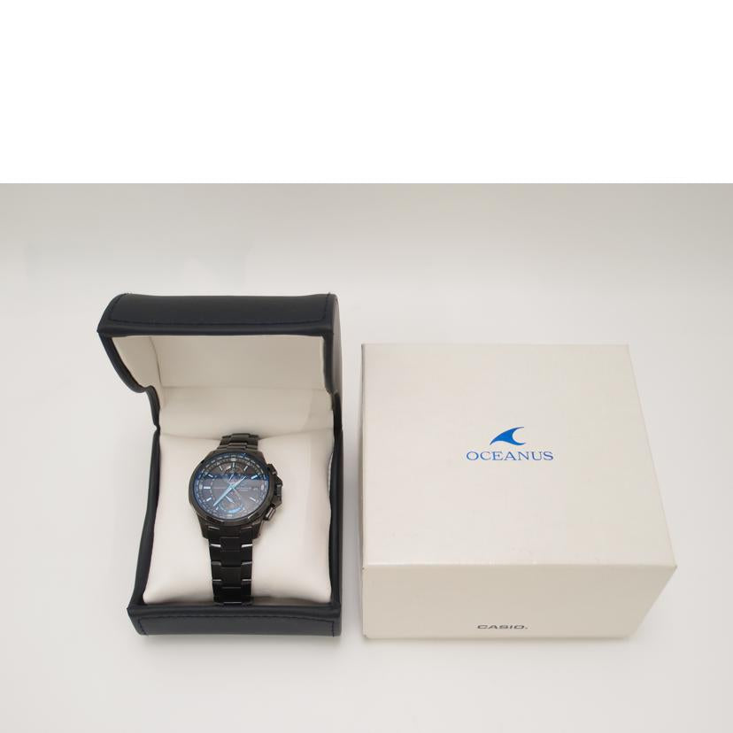 CASIO カシオ/OCEANUS／クラシックライン／電波ソーラー/OCW-T1000B-1AJF//001*****/Bランク/69