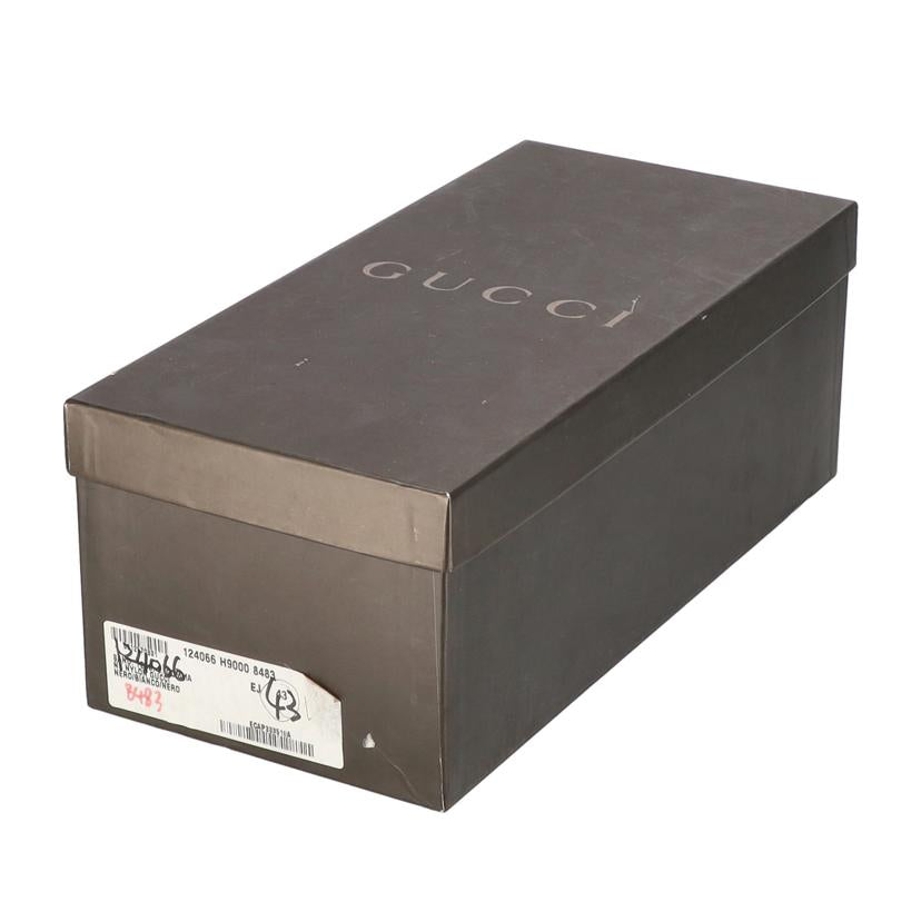 GUCCI グッチ/レザーパンプス／ブラウン//115168/ABランク/18