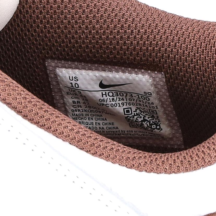 NIKE ナイキ/ZOOM　FIELD　JAXX／ホワイト＆ライトチョコレート/HQ3073-100//Aランク/18
