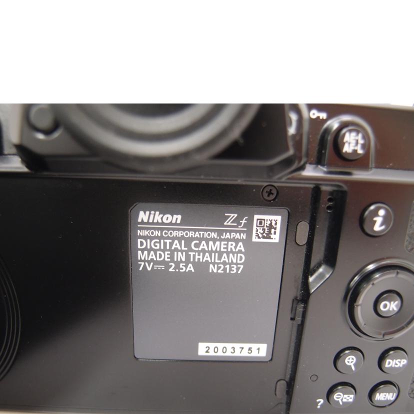 Nikon ニコン/ミラーレス一眼カメラ　レンズキット/Z f 40mm f/2(SE)キット//2003751/Aランク/69