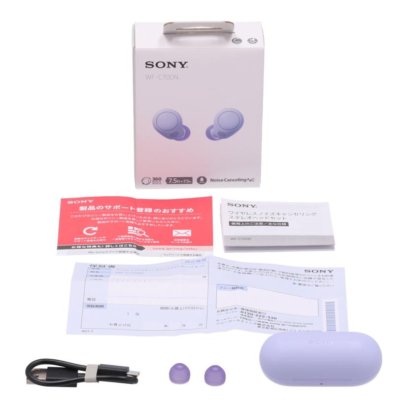 SONY　 ソニー　/ワイヤレスイヤホン/WF-C700N//S0140305200/Bランク/82