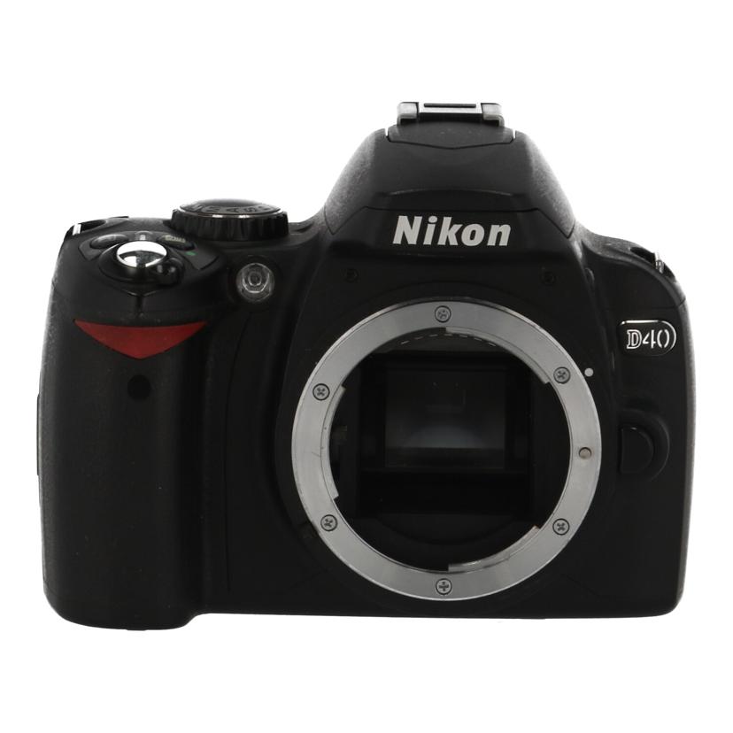 NIKON ニコン/デジタル一眼ボディ/D40//2063692/Bランク/84