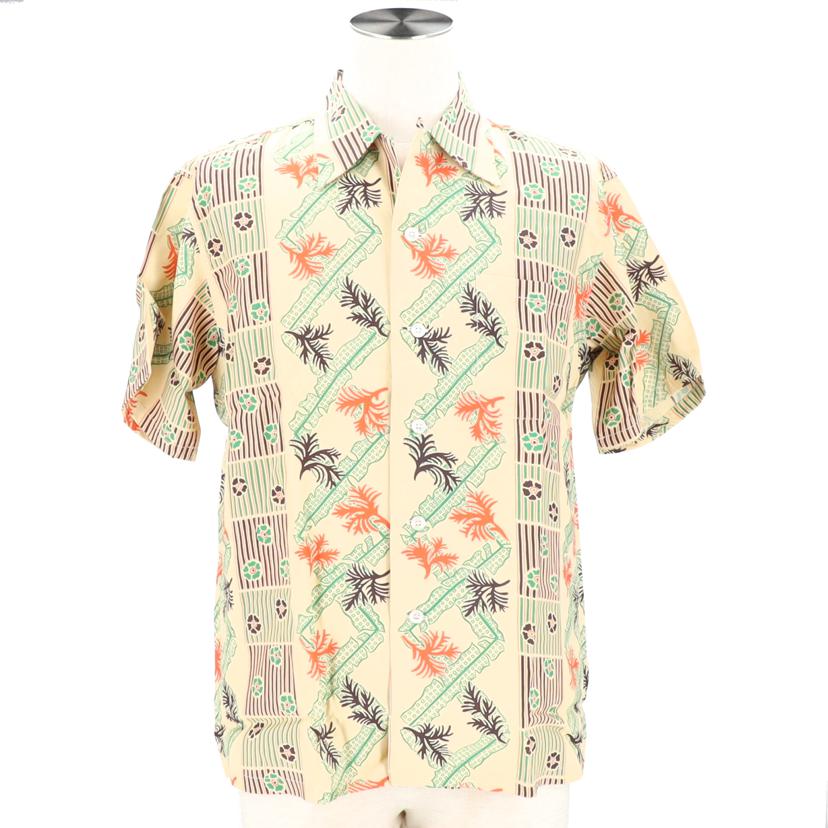 TOYO　ENTERPRISE 東洋エンタープライズ/SunSurf　レーヨンアロハシャツ／サンサーフSP／アブストラクトコーラルストライプ/DK36206//155/Sランク/19