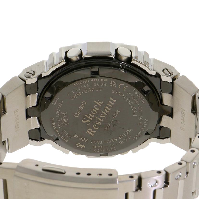 CASIO カシオ/G－SHOCK／フルメタル／アナデジ／電波ソーラー／Bluetooth搭載/GMW-B5000D-1JF//201*****/Aランク/77