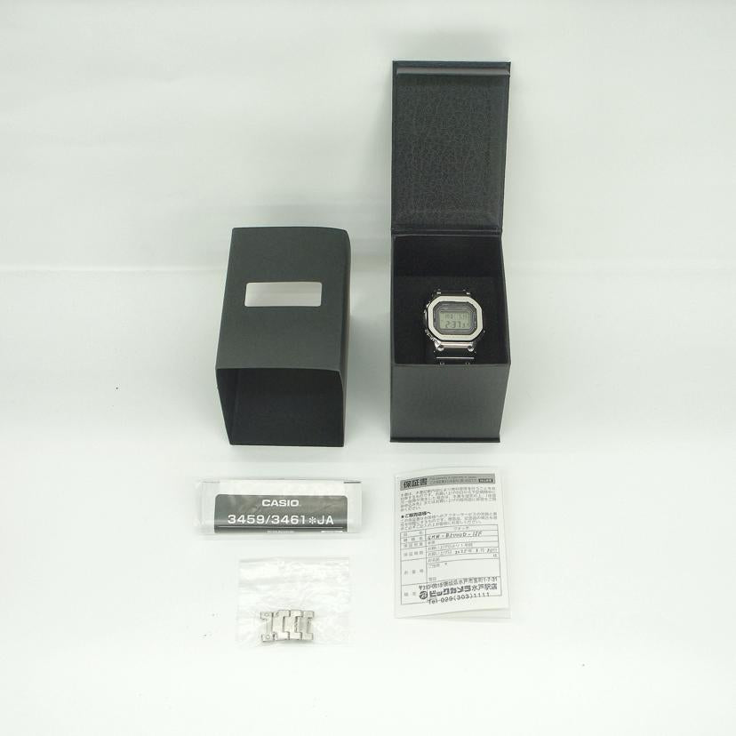 CASIO カシオ/G－SHOCK／フルメタル／アナデジ／電波ソーラー／Bluetooth搭載/GMW-B5000D-1JF//201*****/Aランク/77
