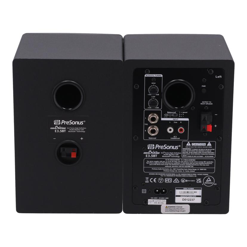 PreSonus プレソナス/ワイヤレススピーカー/Eris E3.5BT 1st//EB3D22370208/Bランク/01
