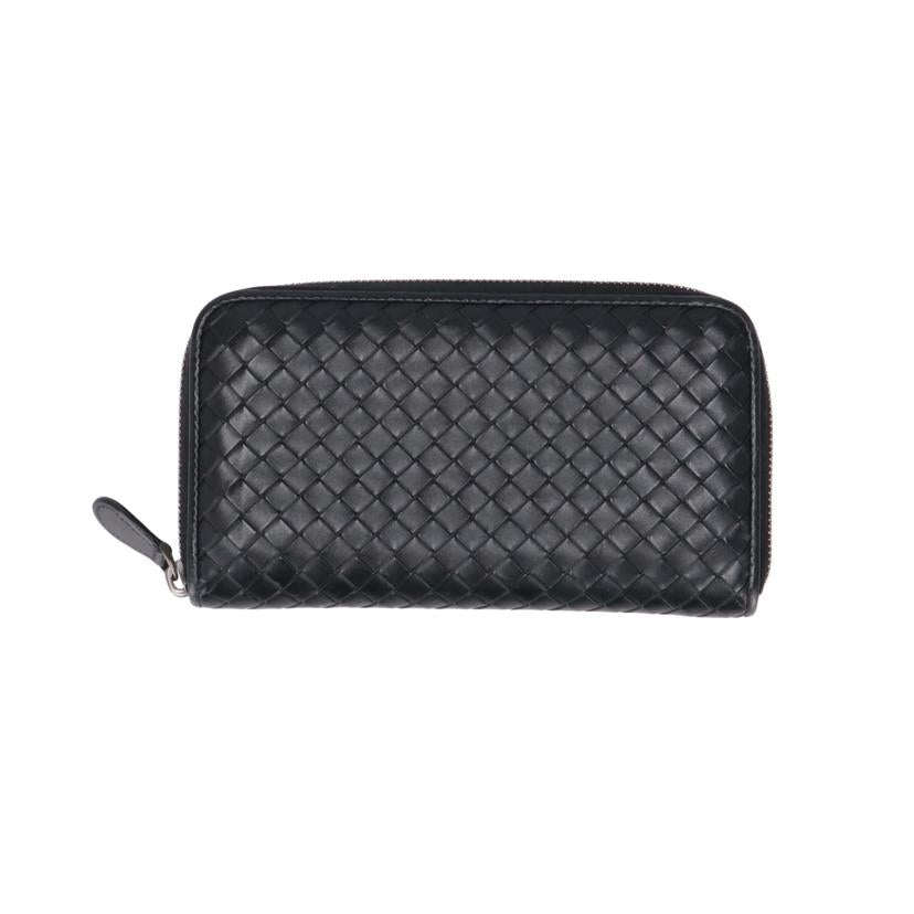 BOTTEGA　VENETA ボッテガヴェネタ/イントレチャートラウンドファスナー長財布／BLK/9264190347142//P00*******/ABランク/19