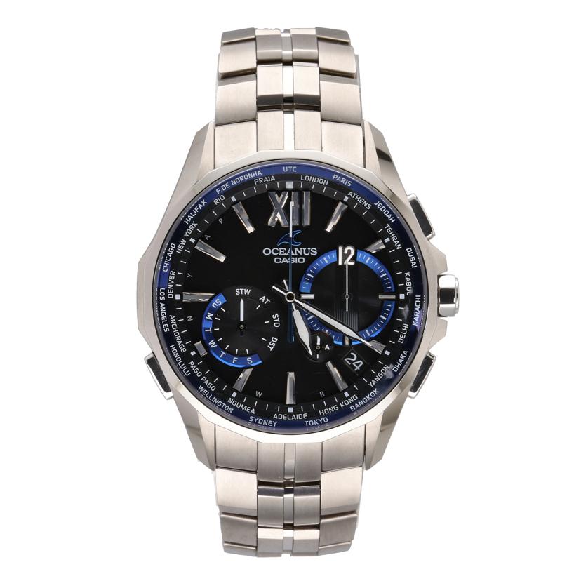 CASIO カシオ/オシアナス・マンタ／メンズ／電波ソーラー/OCW-S3400-1AJF//001*****/SAランク/94