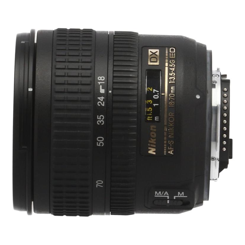 Nikon ニコン　/交換レンズ／18－70mm/AF-S DX 18-70mm f3.5-4.5G ED//2028164/Bランク/78