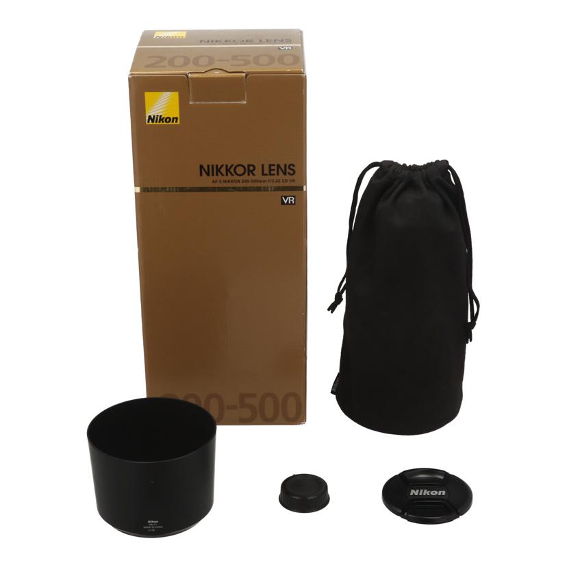 Nikon ニコン　/交換レンズ／200－500mm/AF-S 200-500mm F5.6E ED VR//2066592/Bランク/18