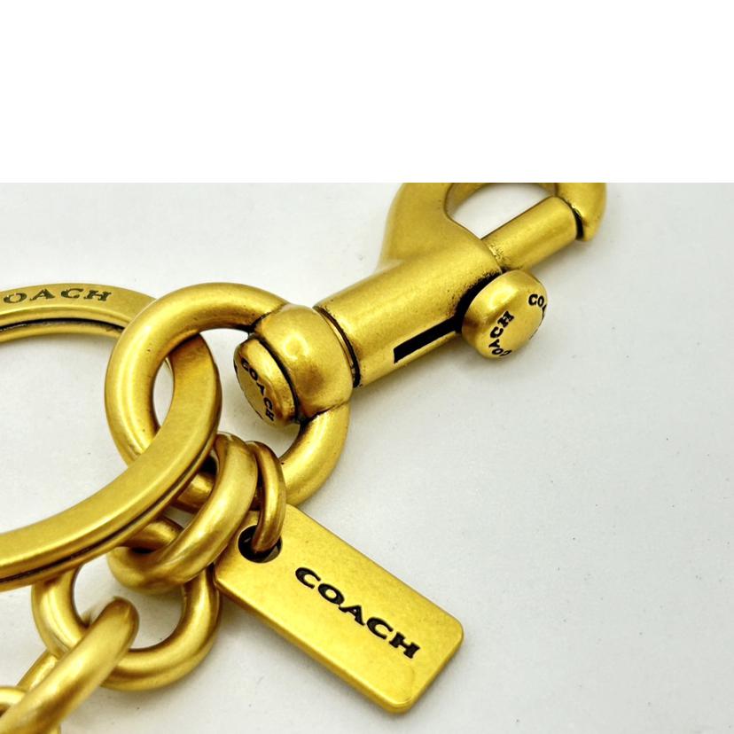 COACH コーチ/COACH／ダビーバックチャーム／ゴールド/CS246//Aランク/75
