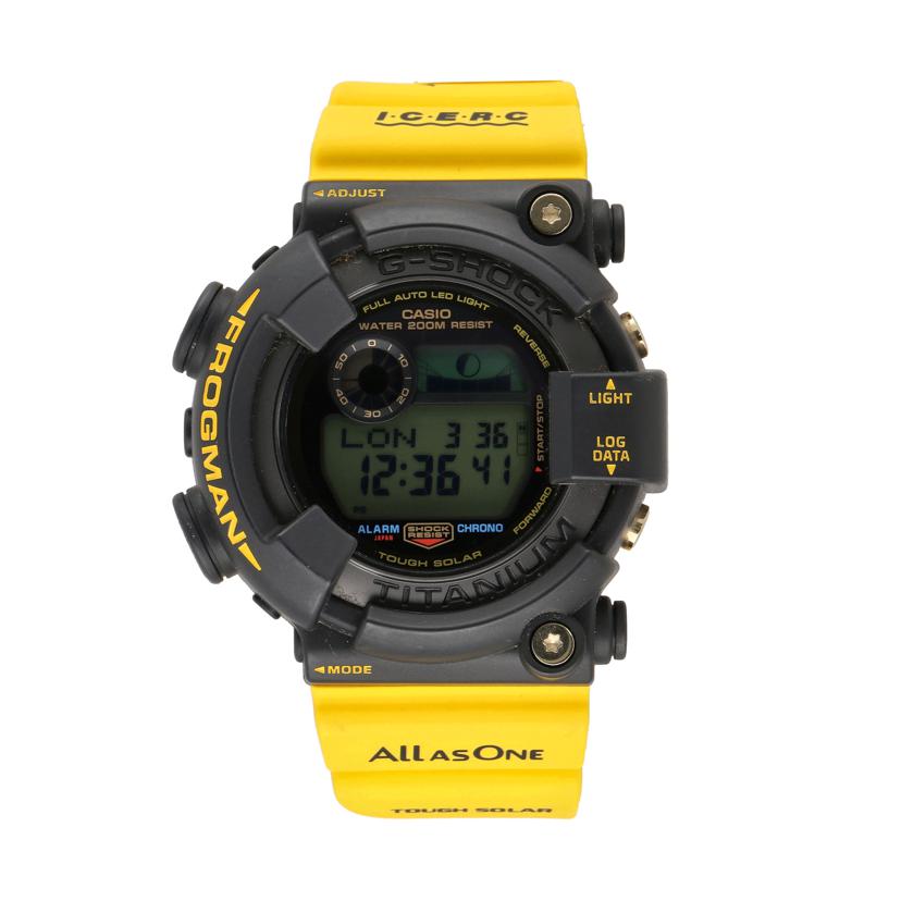 CASIO カシオ/G－SHOCK／フロッグマン／アイサーチジャパンコラボ／ソーラー/GW-8200K-9JR//201*****/Aランク/06