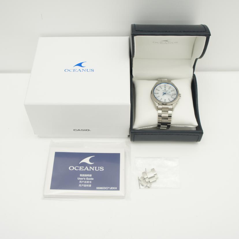 CASIO カシオ/オシアナスデイト／ソーラー/OCW-T200S//231********/Aランク/05