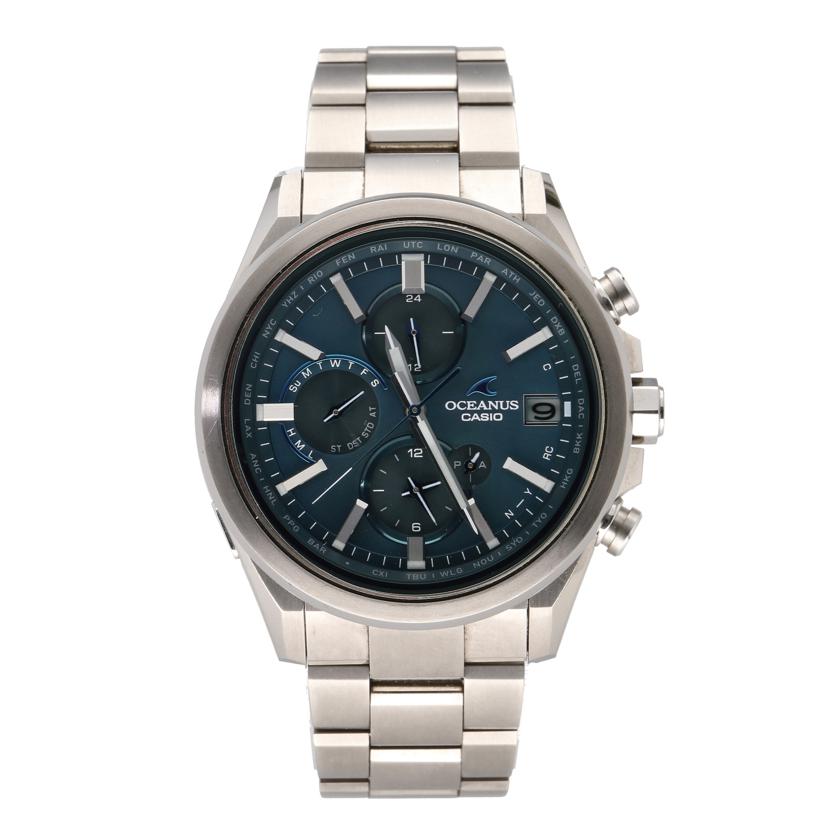 CASIO カシオ/オシアナス・クラシックライン／電波ソーラー×スマホリンク/OCW-T4000G-3AJF//001*****/Aランク/88