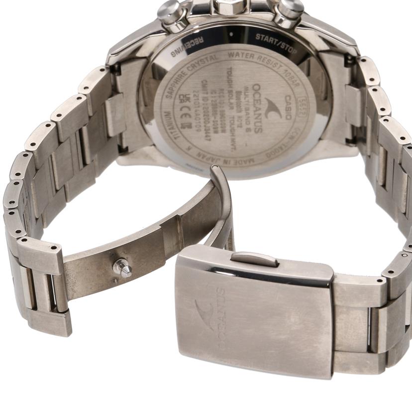 CASIO カシオ/オシアナス・クラシックライン／電波ソーラー×スマホリンク/OCW-T4000G-3AJF//001*****/Aランク/88
