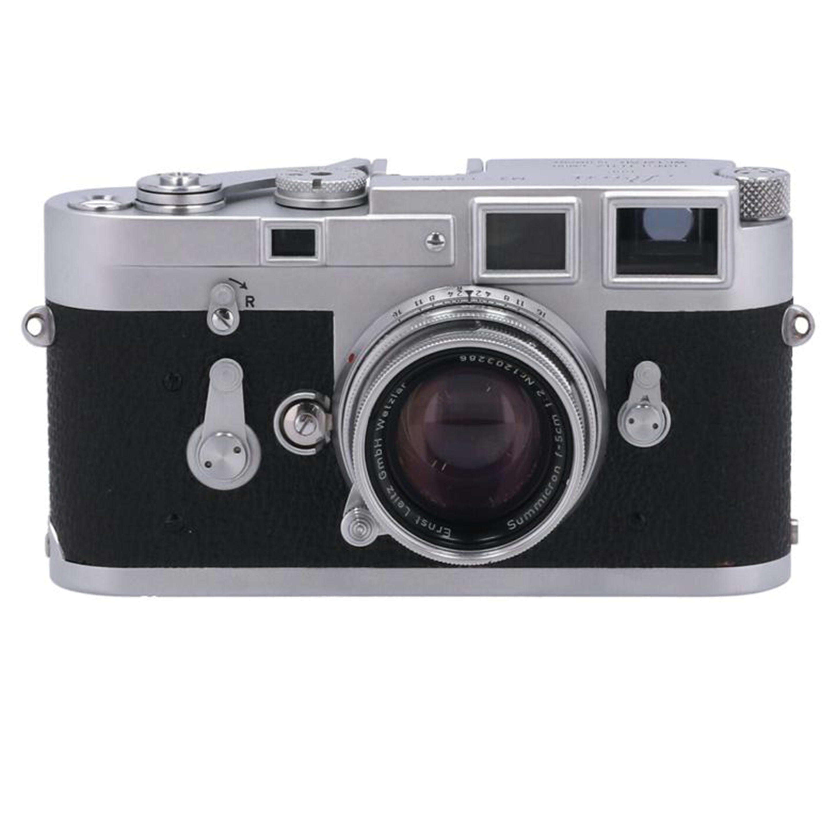 Leica　 ライカ　/レンジファインダーカメラ＋レンズ/M3+Summicron 5cmF2//1040887/BCランク/20