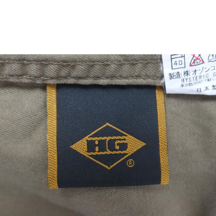 HYSTERIC　GLAMOUR ヒステリックグラマー/長袖シャツ　サイズ　カーキ/4AH-1751//ABランク/65