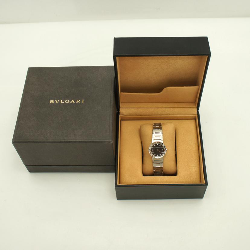BVLGARI ブルガリ/ブルガリブルガリ・12Pダイヤ／レディース／クオーツ/BB26SS//D33****/Aランク/92