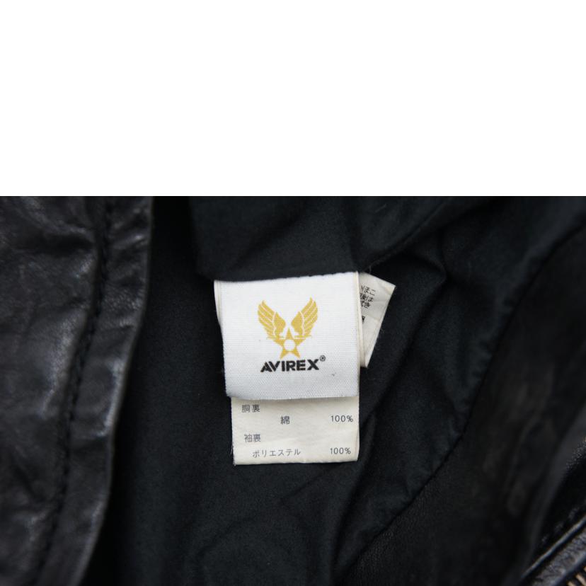 AVIREX/　AVIREX　シングルライダースJKT　L/61510668//Bランク/67