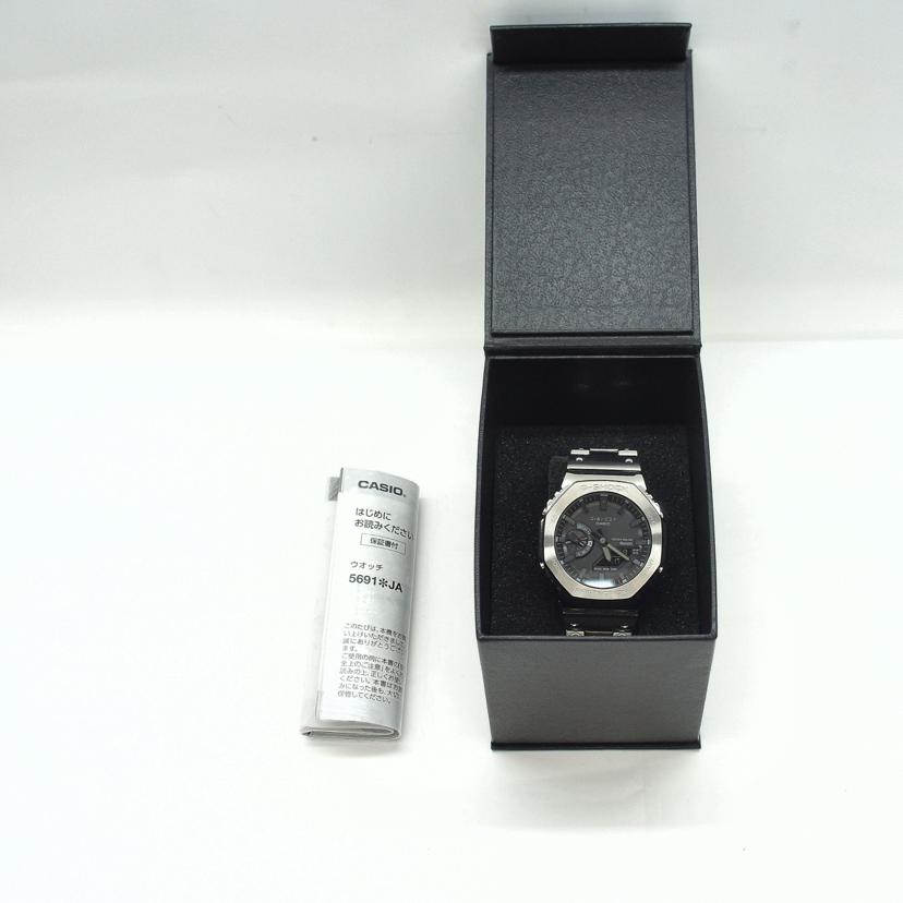 CASIO カシオ/G－SHOCK／フルメタル／電波ソーラー×スマホリンク/GM-B2100D-1AJF//001*****/Aランク/94
