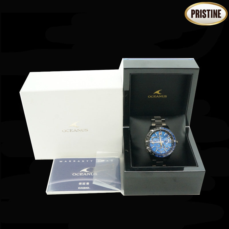 CASIO カシオ/オシアナス・2016バーゼル限定モデル／GPSソーラー/OCW-G1100S-1AJR//G11*****/SAランク/75