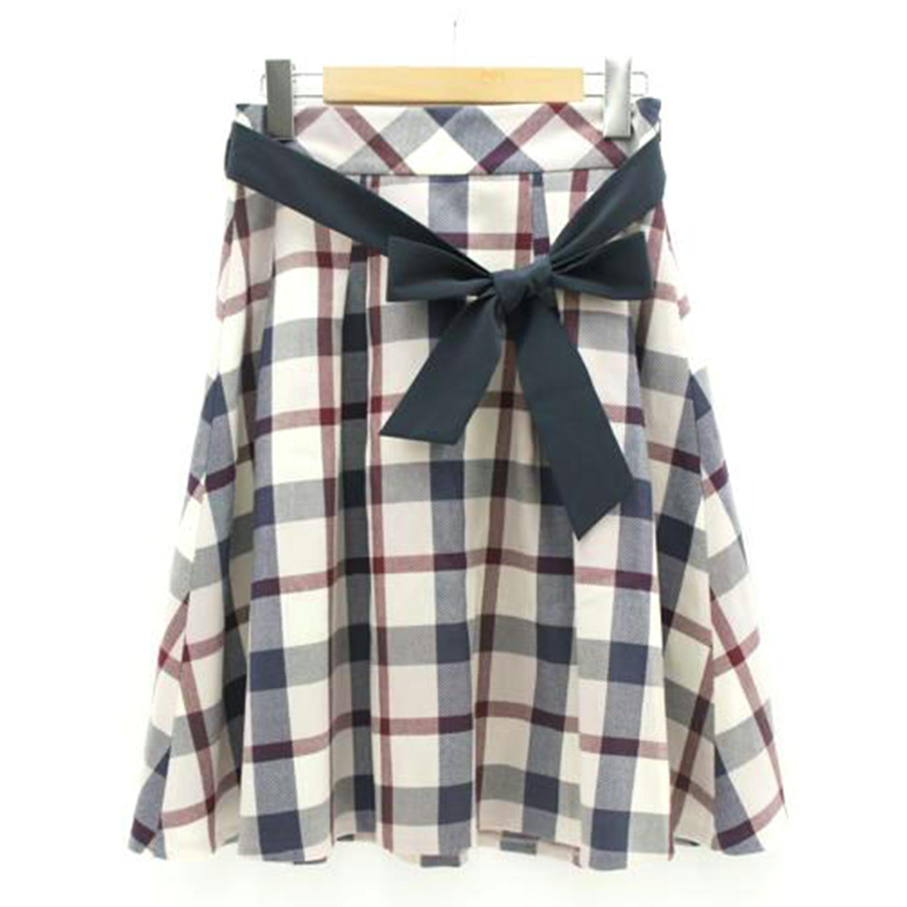 BLUE　LABEL　CRESTBRIDGE/チェック柄スカート/55S13-666-36//Aランク/09