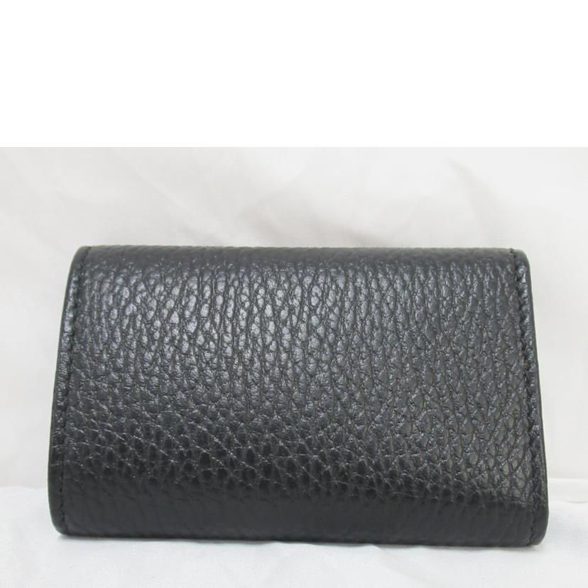 GUCCI/6連キーケース／GGマーモント/456118//041*/Aランク/63
