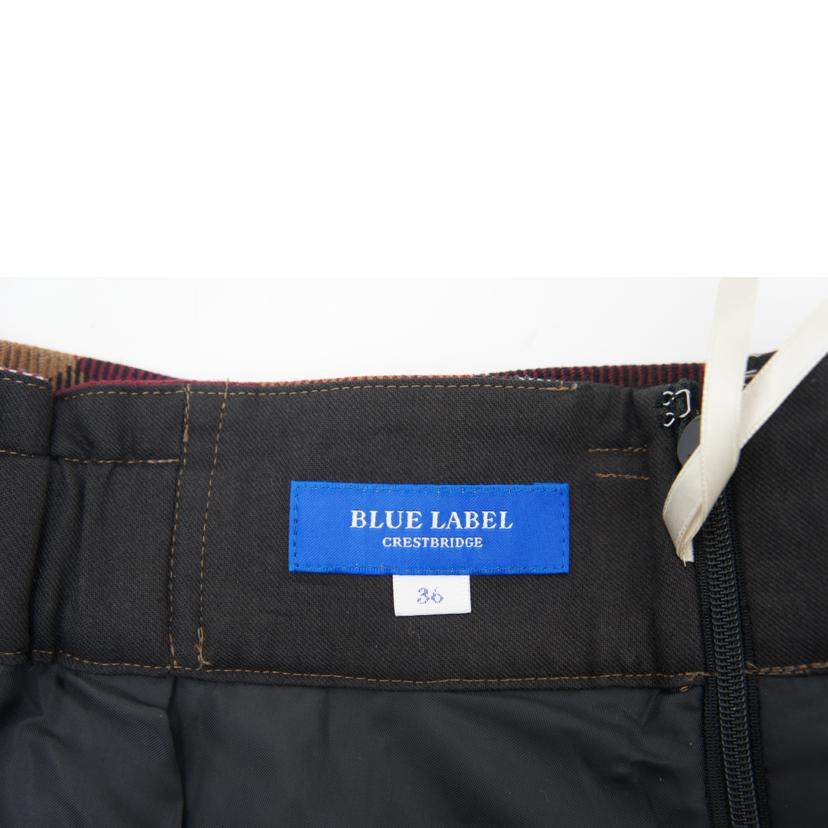 BLUE　LABEL　CRESTBRIDGE/チェック柄スカート/55S13-666-17//ABランク/09