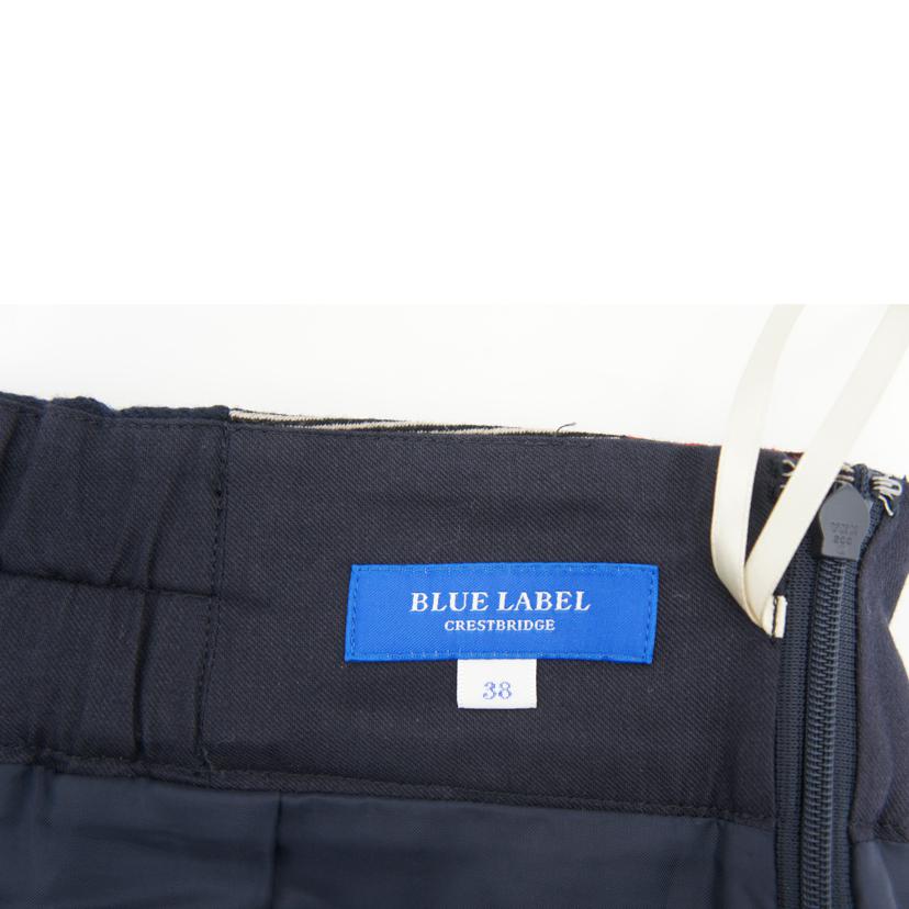 BLUE　LABEL　CRESTBRIDGE/チェック柄ひざ丈スカート/55S17-685-27//Aランク/09