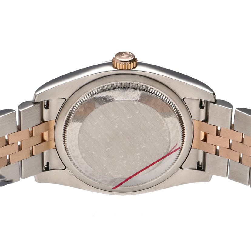 ROLEX ロレックス/デイトジャスト／黒文字盤／SS×PG/116231//D28****/Aランク/75