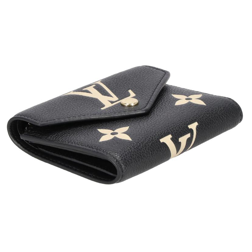LOUIS　VUITTON ﾙｲ･ｳﾞｨﾄﾝ/ポルトフォイユ・ヴィクトリーヌ　ブラック／　モノグラム・アンプラント/M80968//RFI*/Aランク/19