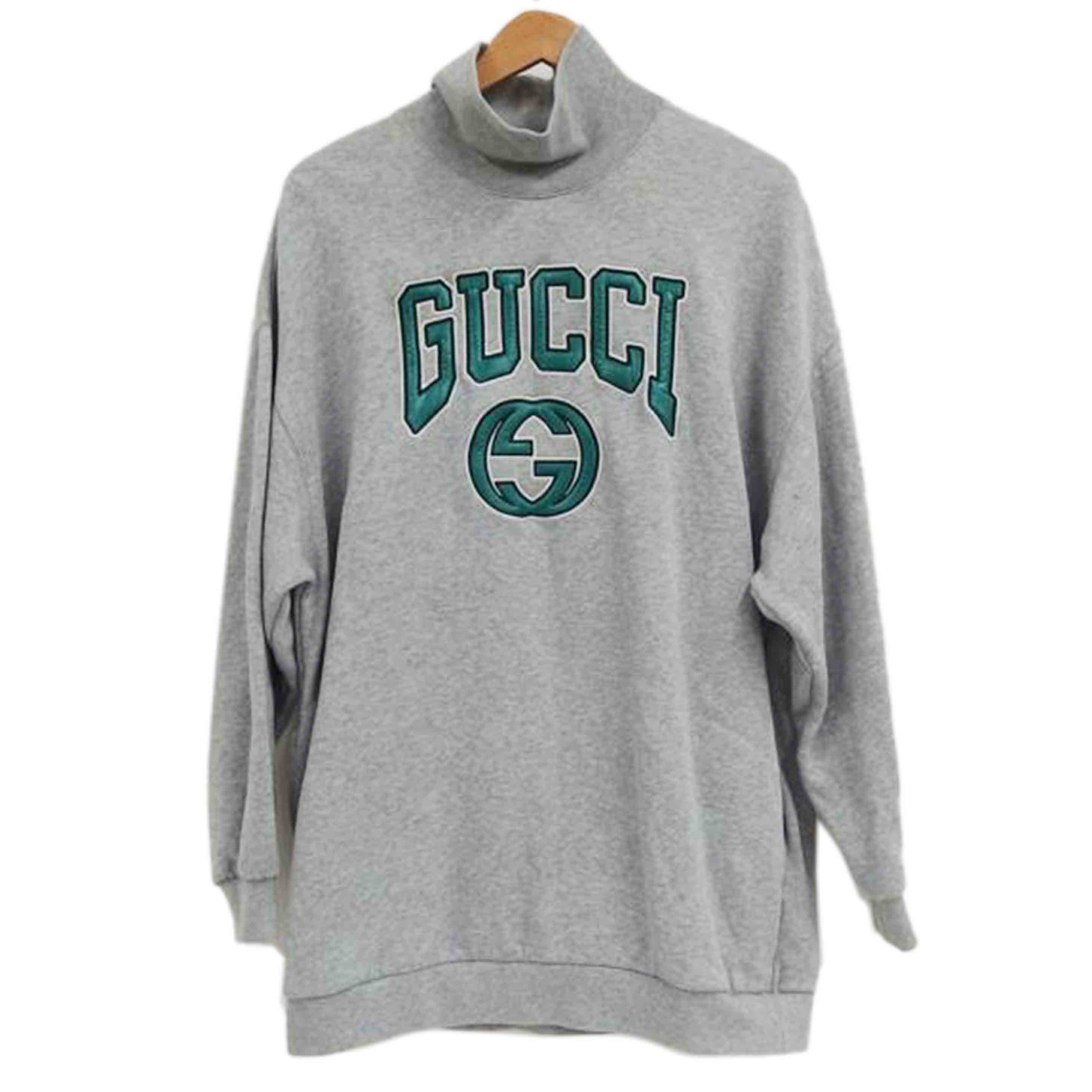 GUCCI グッチ/GUCCI　ハイネックスウェット／グレー//ABランク/82