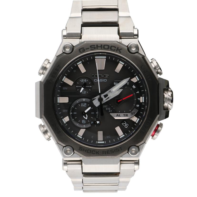 CASIO カシオ/G－SHOCK／MT－G／電波ソーラー×スマホリンク/MTG-B2000D-1AJF//201*****/Aランク/09