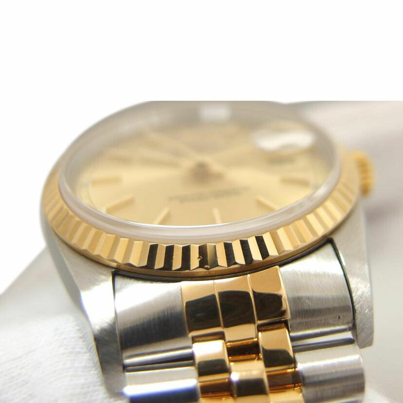 ROLEX ロレックス/デイトジャスト・シャンパン／SS×YG／P番/16233//P53***********/Aランク/04