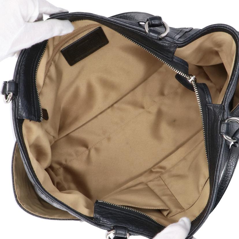 COACH コーチ/レザートートバッグ／ブラック/F29898//D14**/Aランク/18