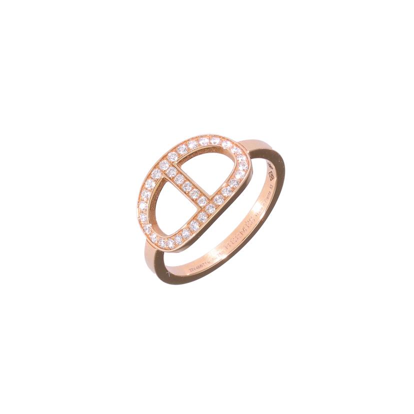 HERMES エルメス/AU750シェーヌダンクルダイヤリング＃13//22V486719/ABランク/18