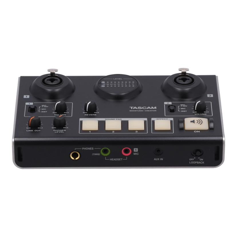 TASCAM タスカム　/オーディオインターフェース／MiNiSTUDIO　CREATOR/US-42B//2181017/Bランク/70