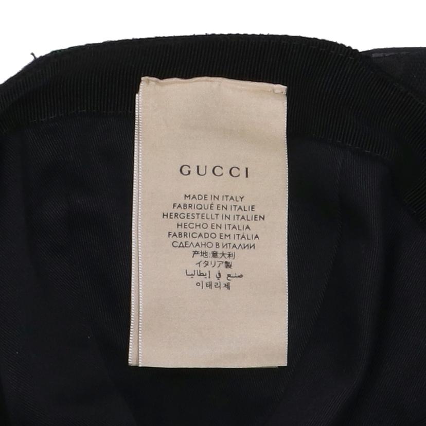 GUCCI グッチ/GGキャンバス／シェリーラインベースボールキャップ/200035 KQWBC//ｻｲｽﾞ:M(58)/Aランク/91