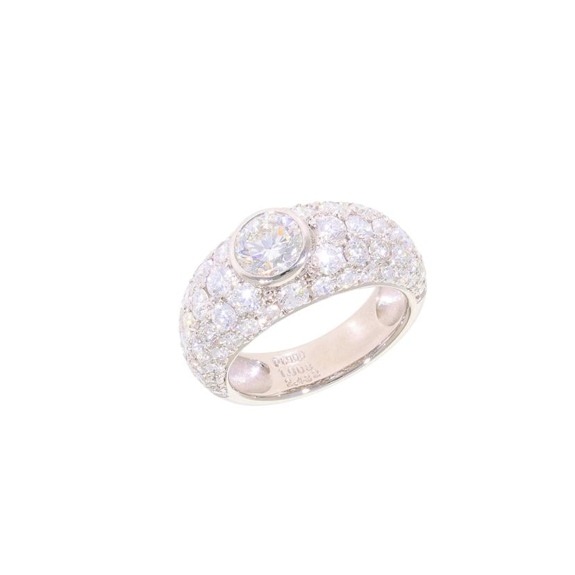 /◎PT900ダイヤリング1．008／2．432ct　//Aランク/59