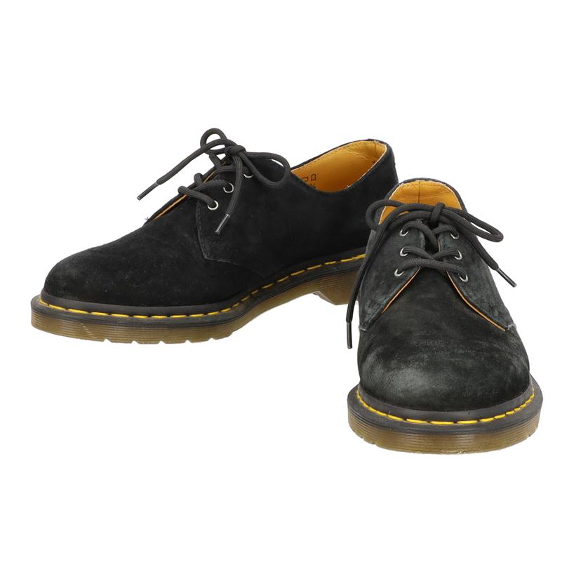 Dr．Martens ドクターマーチン/3ホールシューズ／スエード／ブラック/AW006//ABランク/18