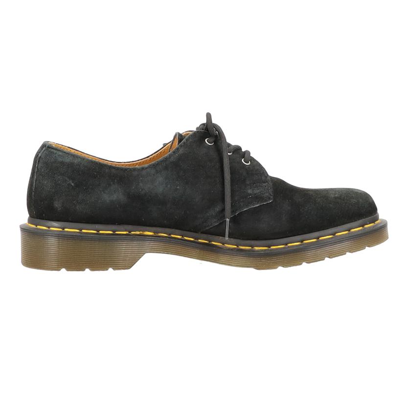 Dr．Martens ドクターマーチン/3ホールシューズ／スエード／ブラック/AW006//ABランク/18