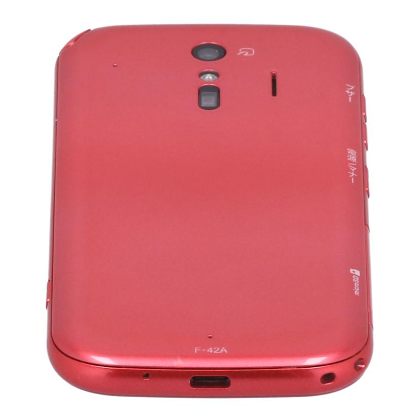 FUJITSU　FCNT　docomo 富士通 フジツウ　/スマートフォン／らくらくスマートフォン　32GB/F-42A//8aba901a/Bランク/71