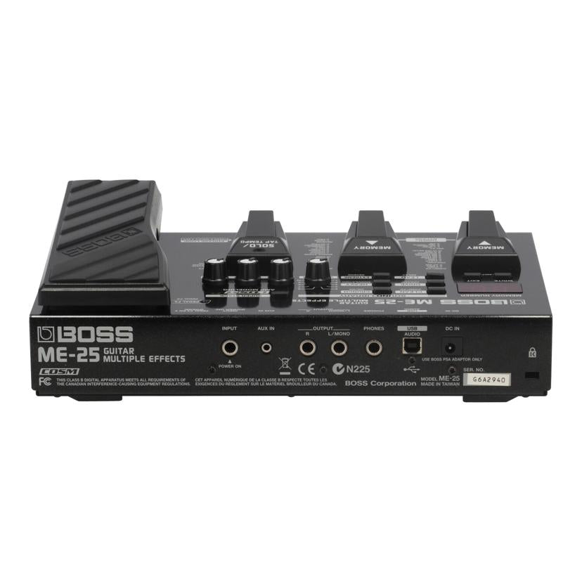 BOSS ボス/マルチエフェクター/ME-25//G6A2940/Bランク/62