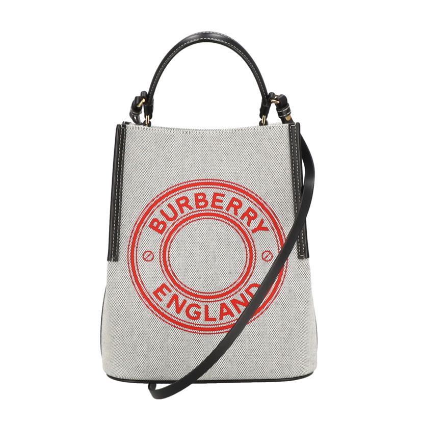 BURBERRY　 バーバリー/スモールロゴグラフィック　ペギー　バケットバッグ//TIV*******/SAランク/09