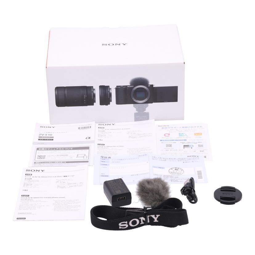 SONY ソニー/ミラーレス一眼　ダブルズームキット／VLOGCAM/ZV-E10Y//5776365/ABランク/78