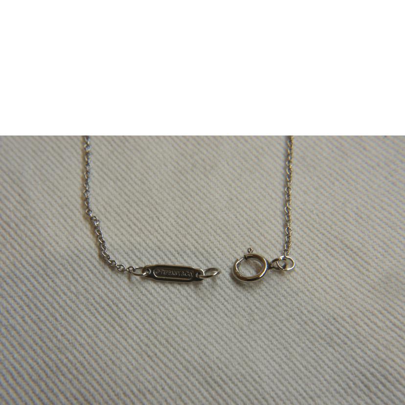 TIFFANY＆Co． ティファニー/PT950センチメンタルハートピンクサファイアダイヤネックレス//Aランク/92