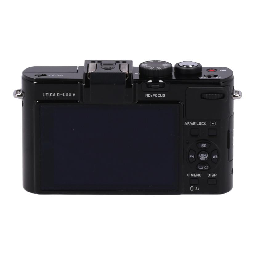 Leica　 ライカ　/デジタルカメラ／ブラック/D-LUX6//4543727/ABランク/18