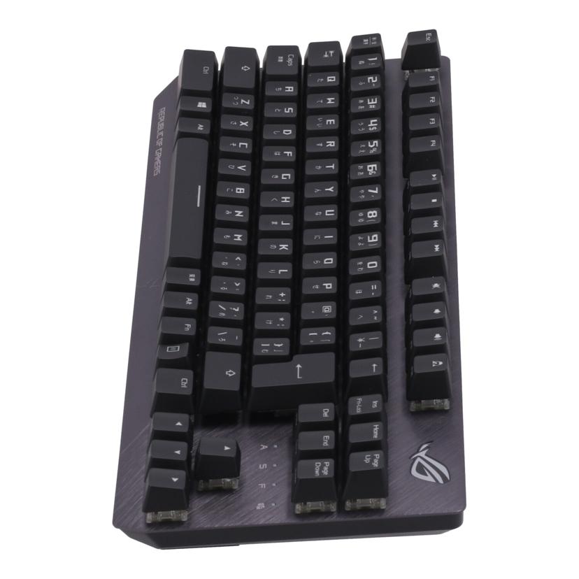 ASUS エイスース　/ゲーミングキーボード/ROG Strix Scope TKL 銀軸//LBMPKR011538/Bランク/62
