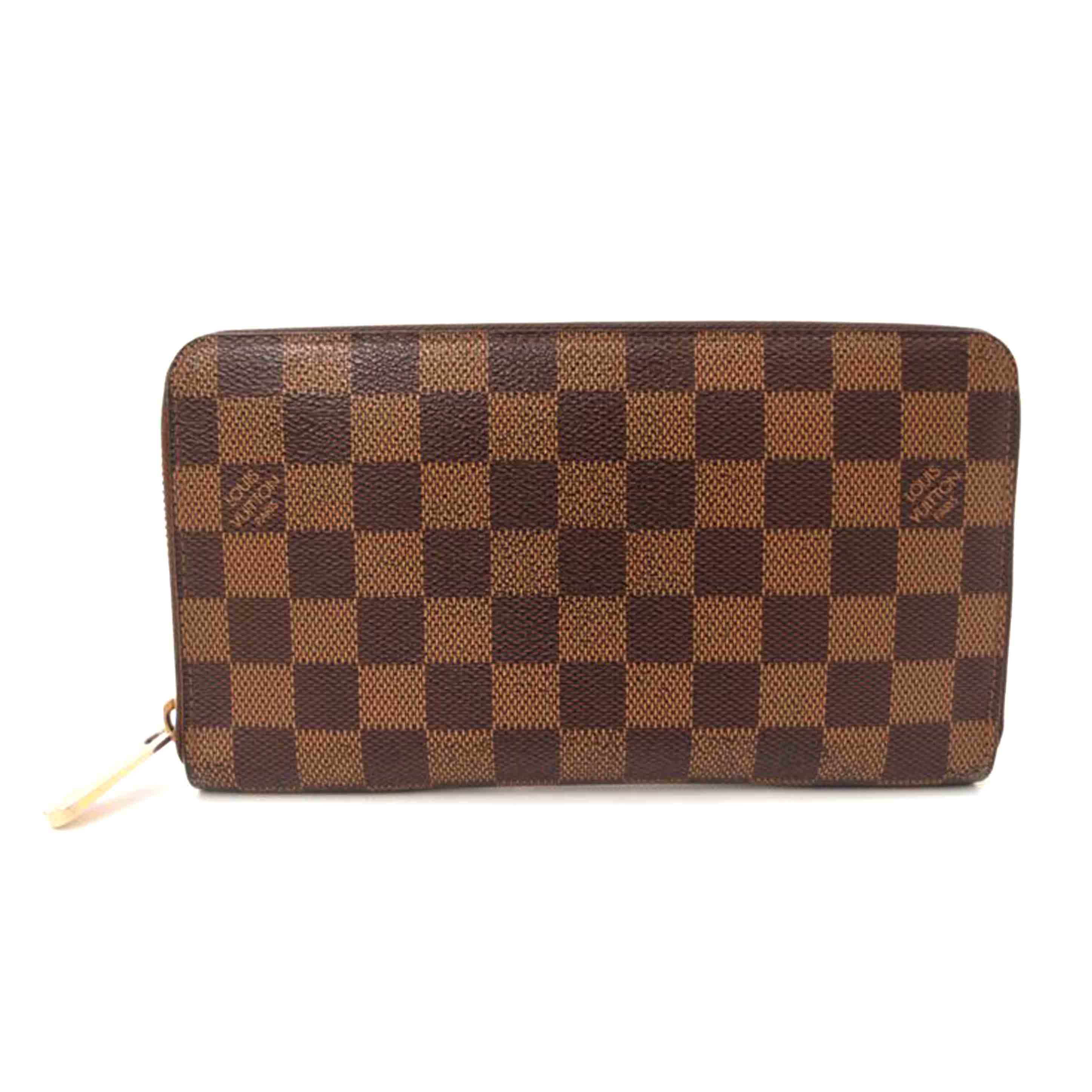 LOUIS　VUITTON ルイ・ヴィトン/ジッピーオーガナイザー／ダミエ・エベヌ/N60003//CA1***/Bランク/69