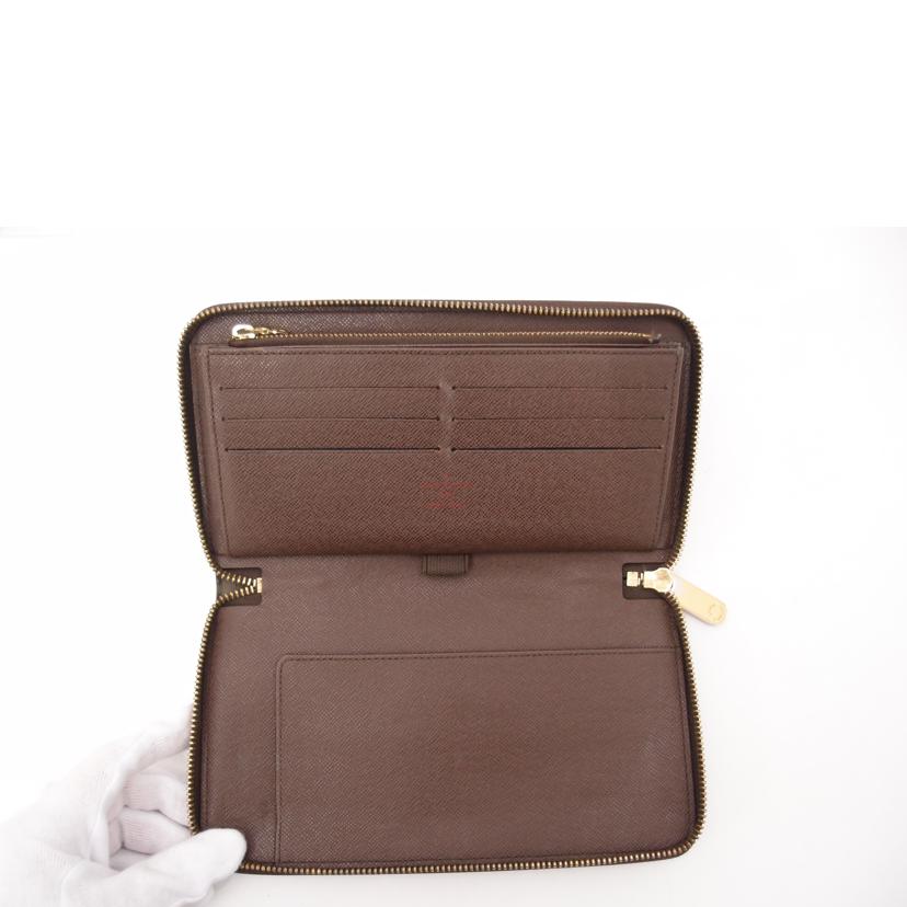 LOUIS　VUITTON ルイ・ヴィトン/ジッピーオーガナイザー／ダミエ・エベヌ/N60003//CA1***/Bランク/69